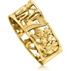 image:imageRossSimons 14kt Yellow Gold Good Luck RingNo Gemstone