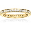 image:imageRossSimons 050 ct tw LabGrown Diamond Eternity Band in 18kt Gold Over SterlingDiamond