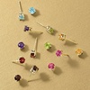 image:imageRossSimons 700 ct tw MultiGemstone Jewelry Set 7 Pairs Of Stud Earrings in 18kt Gold Over Sterling
