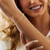 image:imageRossSimons Italian 10kt Yellow Gold Ribbed Bangle Braceletno gemstone
