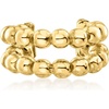 image:imageRossSimons Italian 18kt Gold Over Sterling Jewelry Set 2 Single Ear Cuffs
