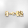 image:imageRossSimons Italian 18kt Gold Over Sterling Layering Clasp