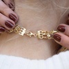 image:imageRossSimons Italian 18kt Gold Over Sterling Layering Clasp