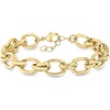 image:imageRossSimons 14kt Yellow GoldPlated OvalLink Bracelet 7 inches