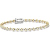 image:imageRossSimons 200 ct tw BezelSet Diamond Tennis Bracelet in 14kt 2Tone GoldWhite