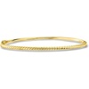 image:imageRossSimons Italian 10kt Yellow Gold Ribbed Bangle Braceletno gemstone