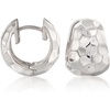 image:imageZina Sterling Silver Sahara Hammered Hoop Earrings