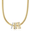 image:imageRossSimons 100 ct tw MultiShaped LabGrown Diamond Bead Charm in 18kt Gold Over Sterling