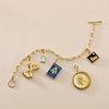 image:imageRossSimons 18kt Gold Over Sterling Bowtie Pasta Charm