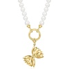 image:imageRossSimons 18kt Gold Over Sterling Bowtie Pasta Charm