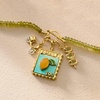 image:imageRossSimons 190 ct tw Peridot Olives Charm With Garnets in 18kt Gold Over Sterling