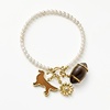 image:imageRossSimons 2000 Carat Smoky Quartz Football Charm in 18kt Gold Over Sterling