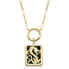 image:imageRossSimons Onyx Dragon Charm in 10kt Yellow Gold