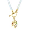 image:imageRossSimons Opal and 28 ct tw MultiGemstone Painters Palette Charm in 18kt Gold Over Sterling