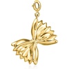 image:imageRossSimons 18kt Gold Over Sterling Bowtie Pasta Charm