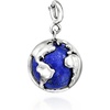image:imageRossSimons Lapis and Sterling Silver Globe Charm