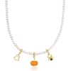 image:imageRossSimons MotherOfPearl Carnelian and 10 Carat Black Spinel Jewelry Set 3 Halloween Charms