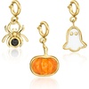 image:imageRossSimons MotherOfPearl Carnelian and 10 Carat Black Spinel Jewelry Set 3 Halloween Charms