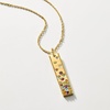 image:imageRossSimons 108 ct tw Scattered MultiGemstone Bar Pendant Necklace in 18kt Gold Over Sterling 18 inches