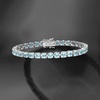 image:imageRossSimons 1920 ct tw Sky Blue Topaz Tennis Bracelet in Sterling SilverTopaz