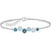 image:imageRossSimons 220 ct tw Tonal Blue Topaz Bubble Bracelet in Sterling SilverTopaz