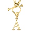 image:imageRossSimons L  18kt Gold Over Sterling Initial Charm