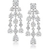 image:imageRossSimons RhodiumPlated Chandelier Earrings With 1030 ct tw Czs