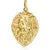 image:imageRossSimons 10kt Yellow Gold Lion Head Pendant
