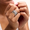 image:imageRossSimons Silver and 14kt GoldPlated Highway Ring With 200 ct tw CzsCubic Zirconia