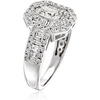 image:imageRossSimons 150 ct tw LabGrown Diamond Cluster Ring in Sterling SilverDiamond