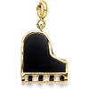 image:imageRossSimons Onyx Piano Charm With Enamel in 18kt Gold Over Sterling