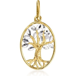 image:imageRossSimons Italian 10kt 2Tone Gold Tree Of Life Charm