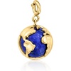 image:imageRossSimons Lapis and 18kt Gold Over Sterling Globe Charm