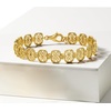 image:imageRossSimons 18kt Gold Over Sterling Filigree Bracelet 7 inches