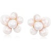 image:imageRossSimons 36mm Cultured Pearl Cluster Earrings in 18kt Gold Over Sterling