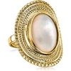 image:imageRossSimons Italian 14kt Yellow GoldPlated Ring With MotherOfPearlmother of pearl